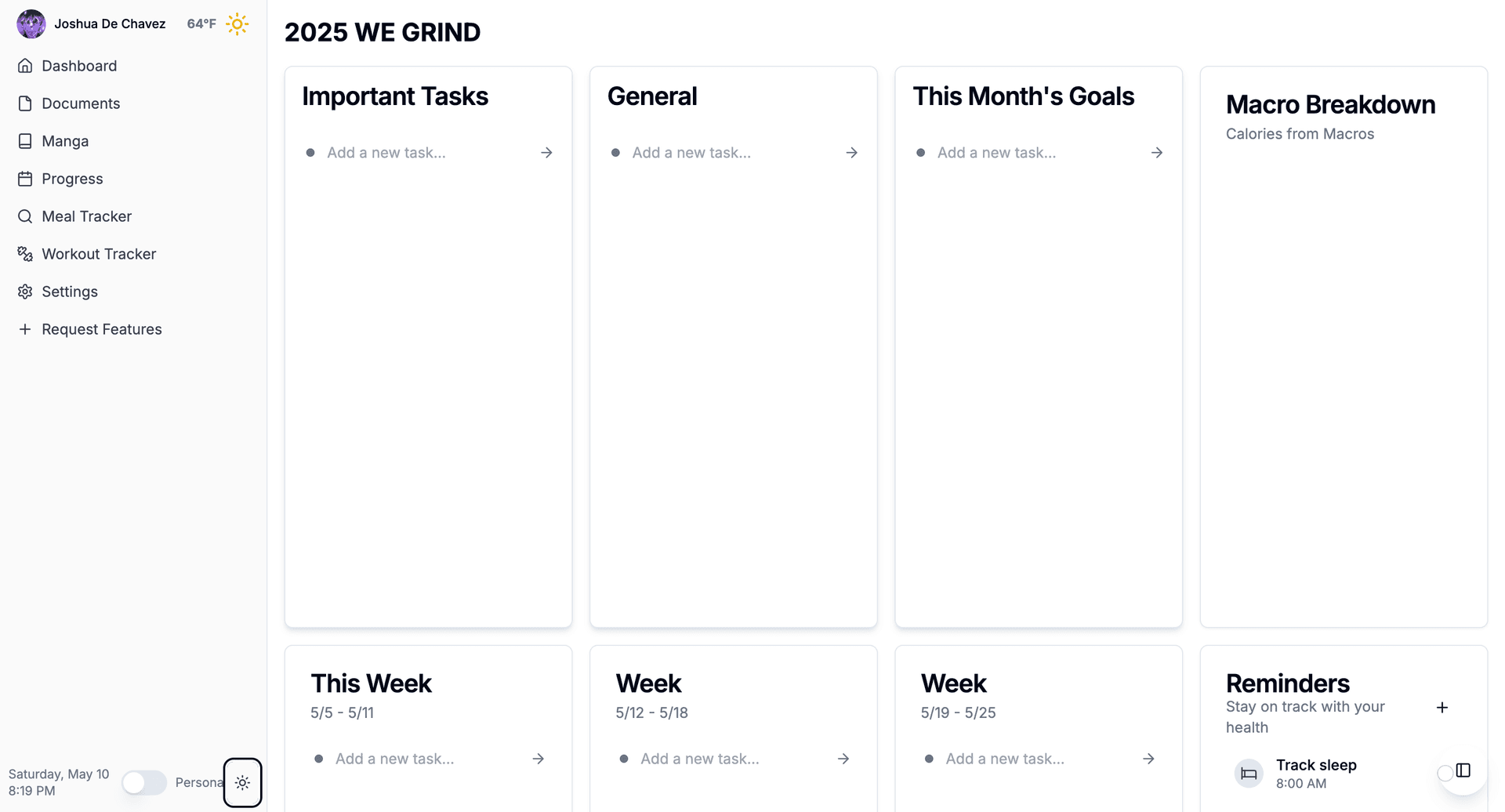 Unified Life Management Platform